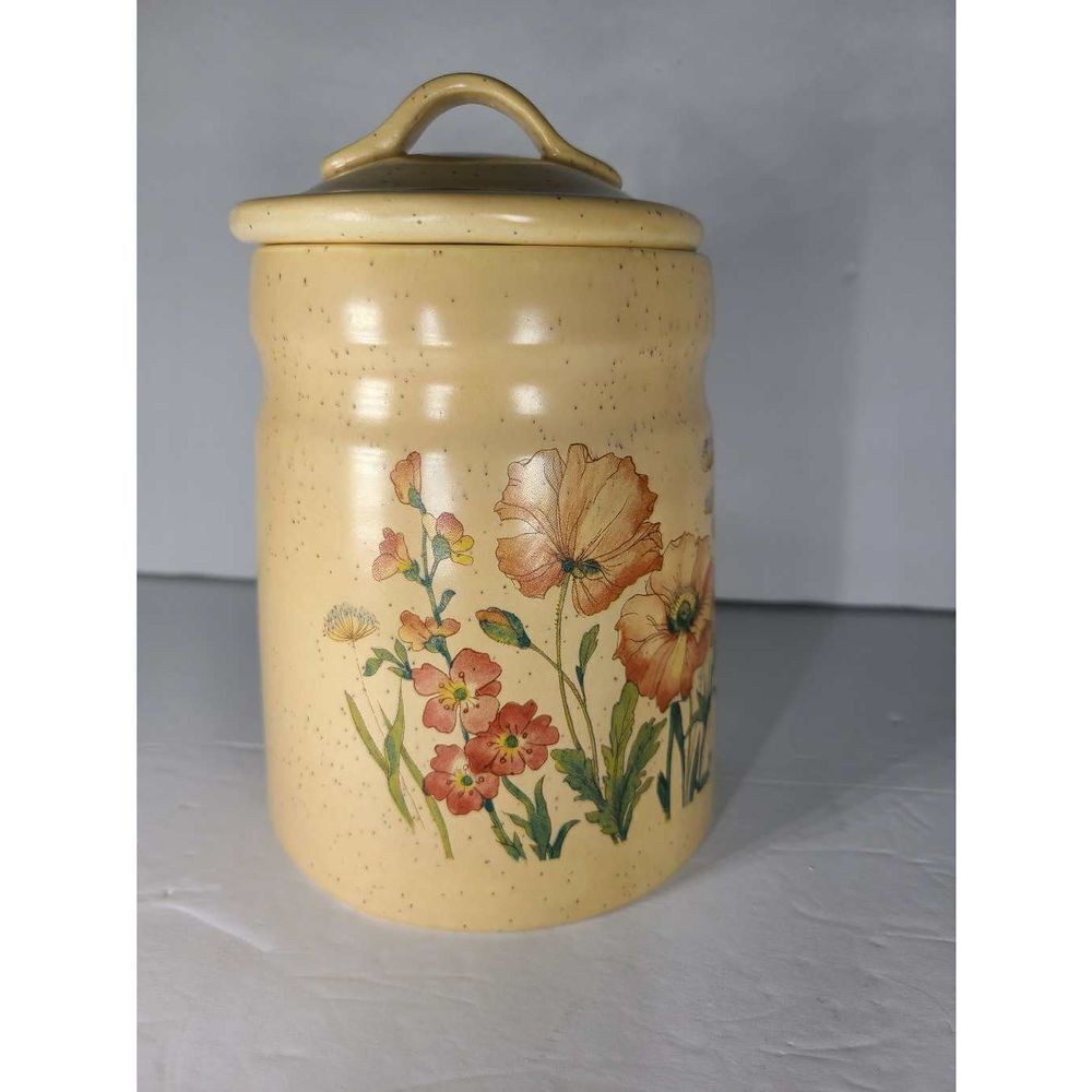 Treasure Craft #904 Wildflower Poppy Cannister Replacement small